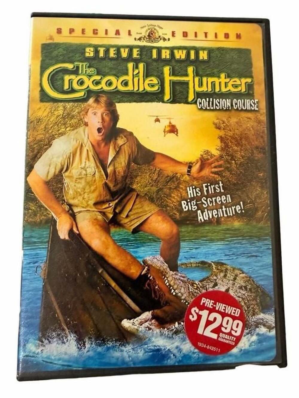 MGM The Crocodile Hunter Collision Course DVD Widescreen